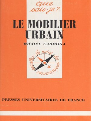 cover image of Le mobilier urbain